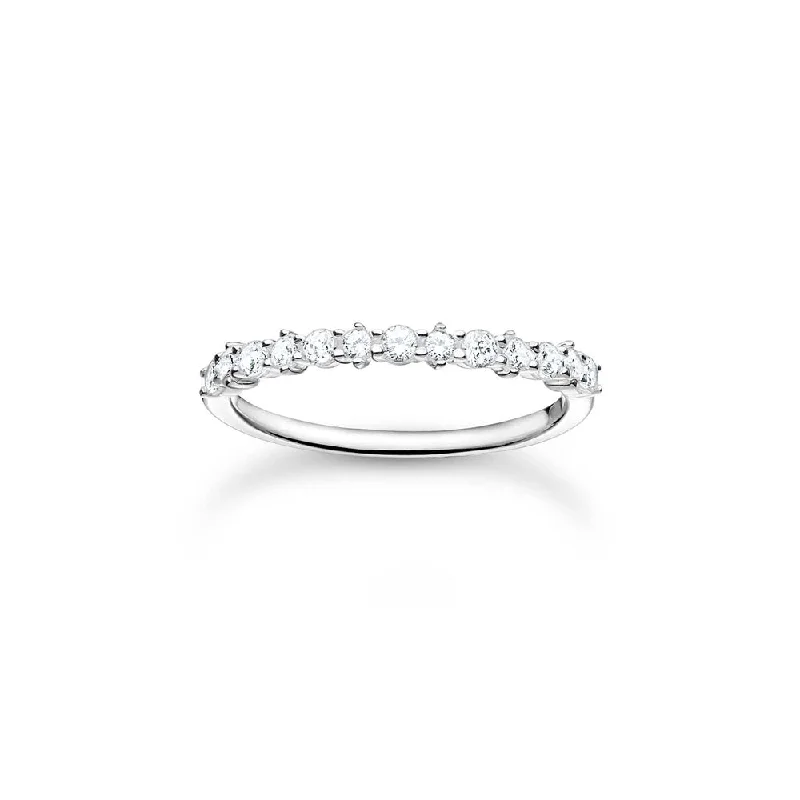 Thomas Sabo Sterling Silver Fine CZ Ring