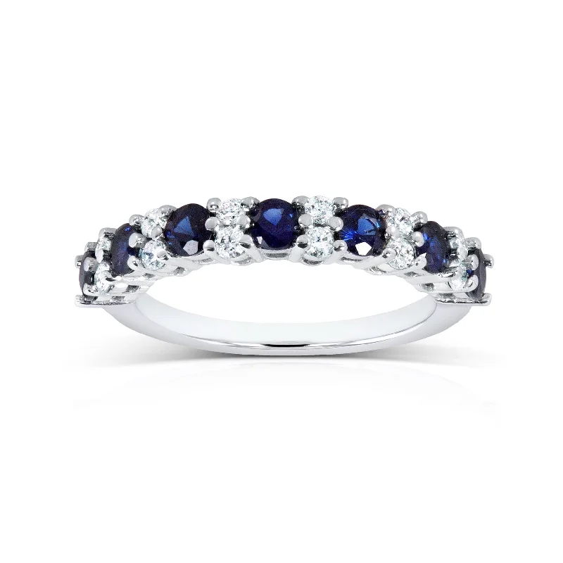 Alternating Diamond-Sapphire Band