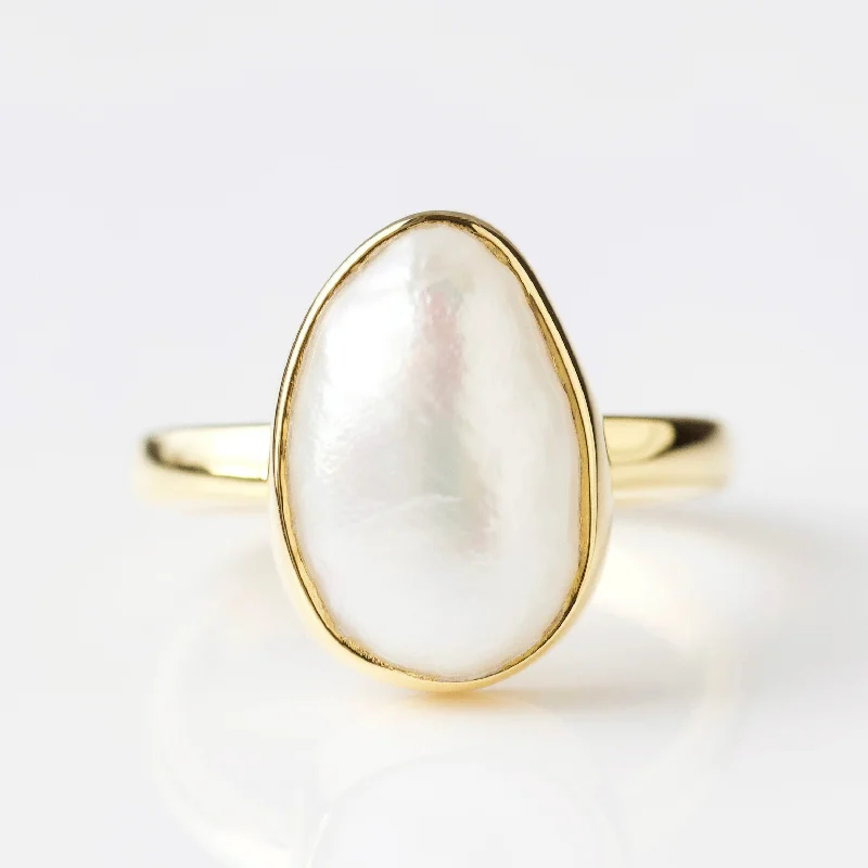 Baroque Pearl Ring