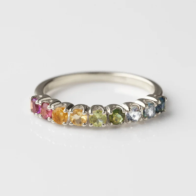 Louise Thompson Lucky Over The Rainbow Eternity Ring