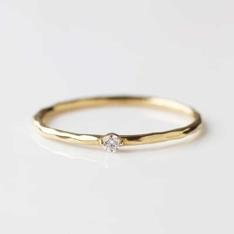 Ottie Diamond Stacking Ring