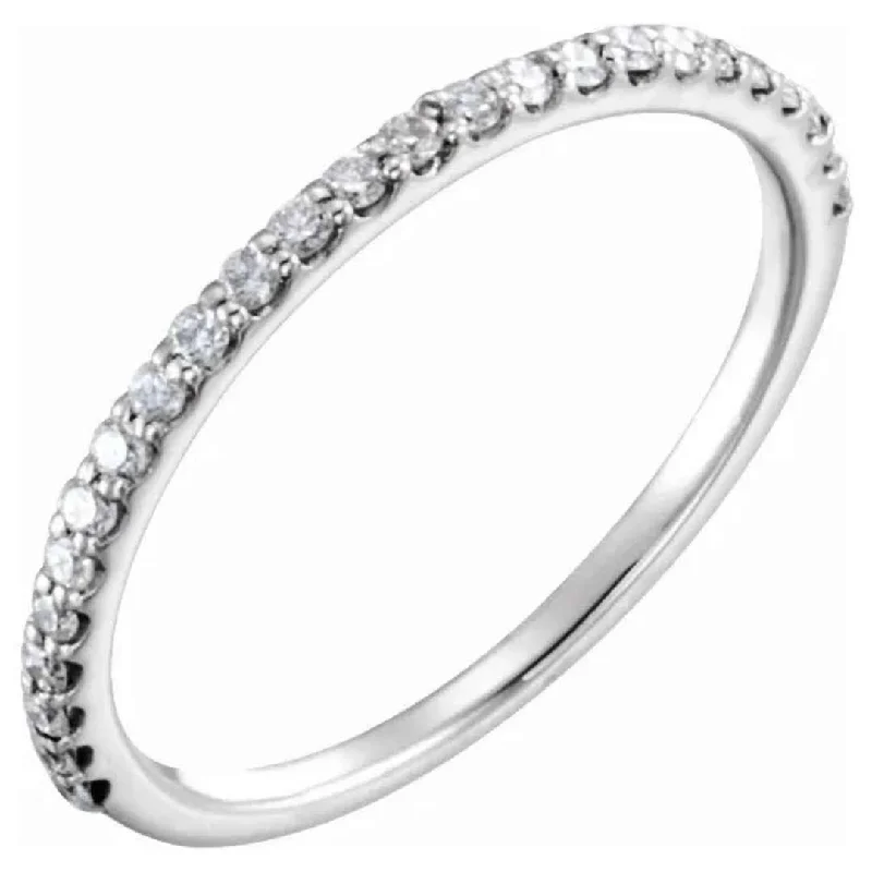 AVA | Women's Diamond Wedding Band | 14K Gold