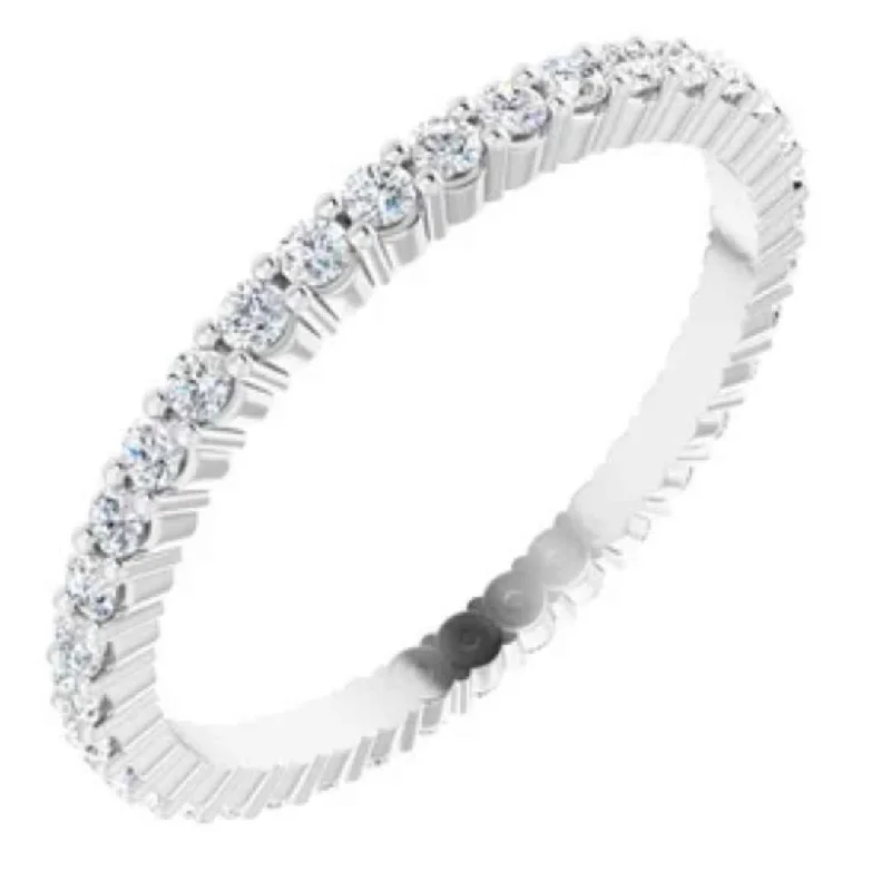 ELLIE | Women's Engagement Ring | Eternity Band