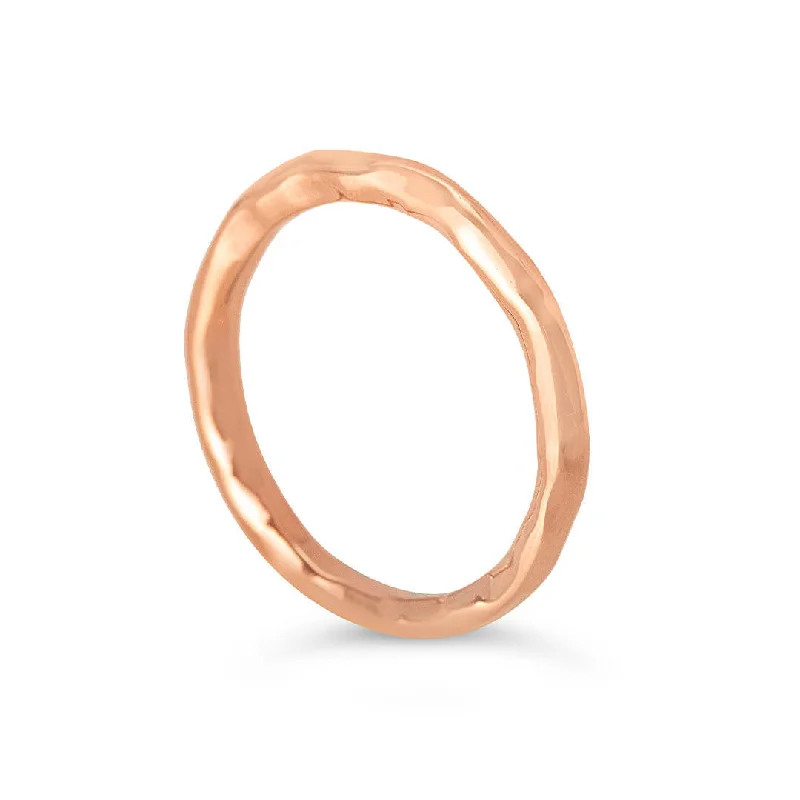 Friendship Band Ring | Rose Gold