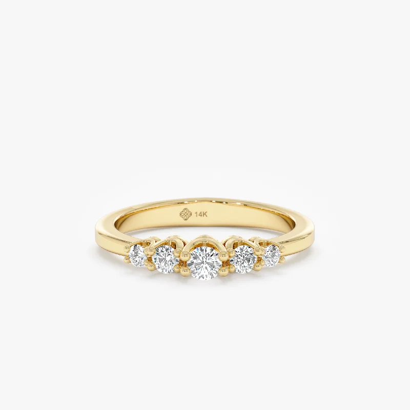 Graduated Diamond Ring, Harmony