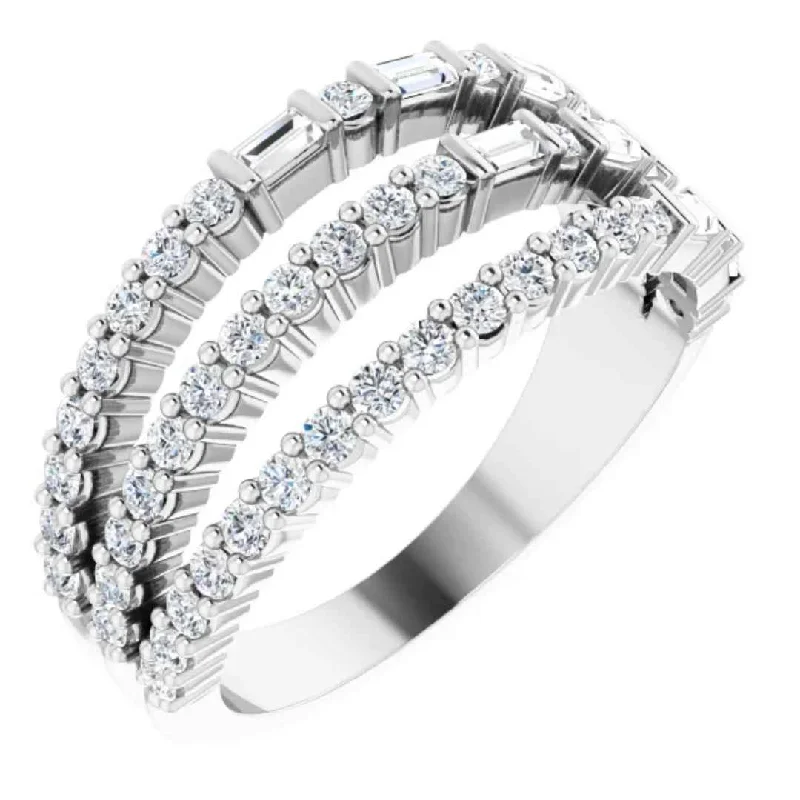 GRETTA | Women's Diamond Wedding Ring | Stackable