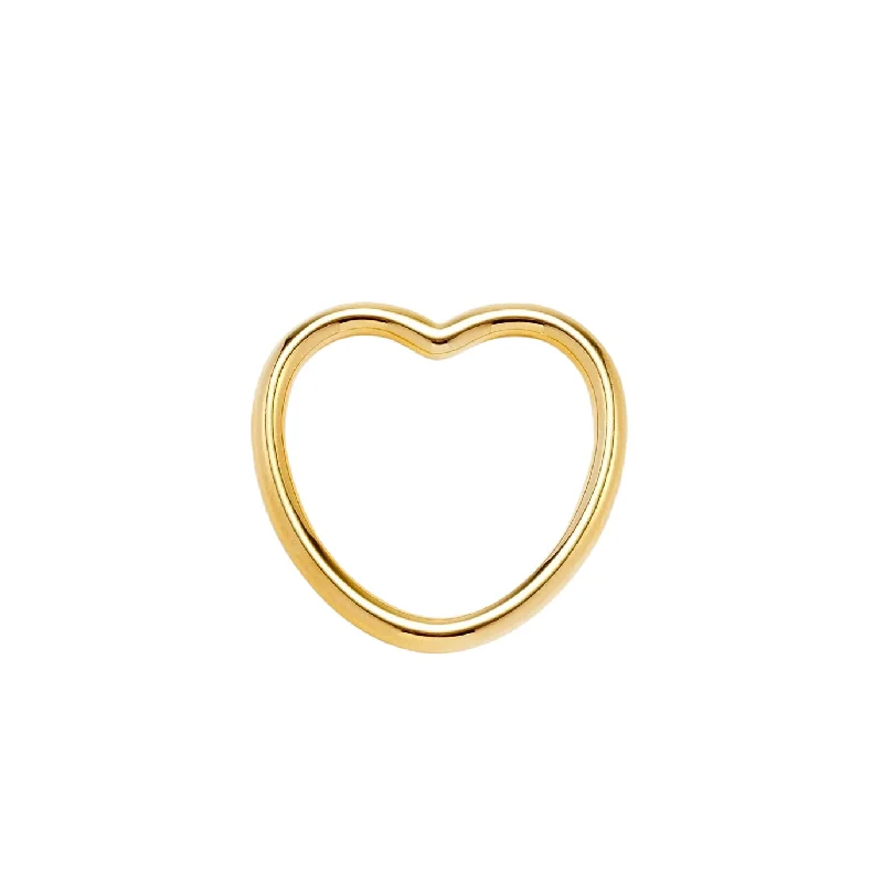 High Polish Amor Heart Ring