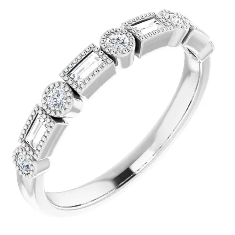 JANE | Women's Diamond Wedding Ring | Anniversary Band