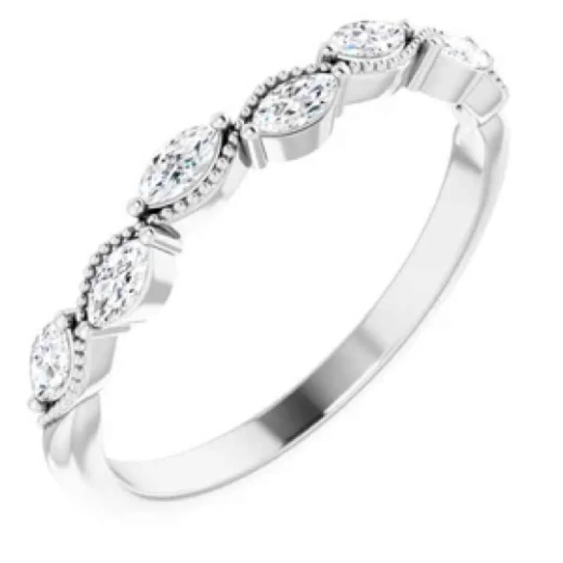 LORELEI | Women's Diamond Wedding Ring | Anniversary Band