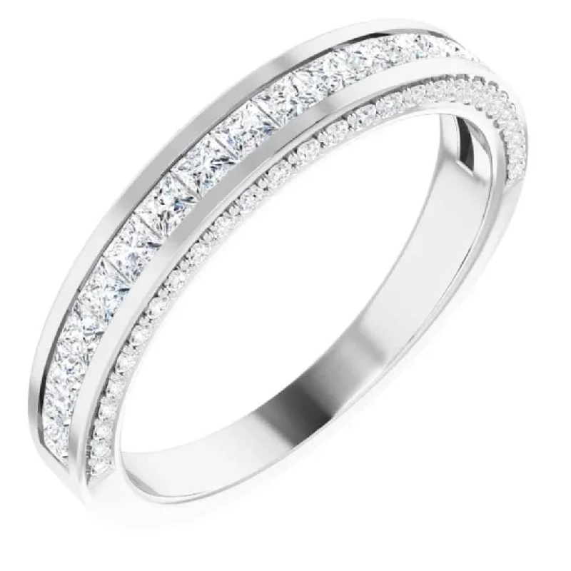 MARLEY | Women's Diamond Wedding Ring | Channel Set