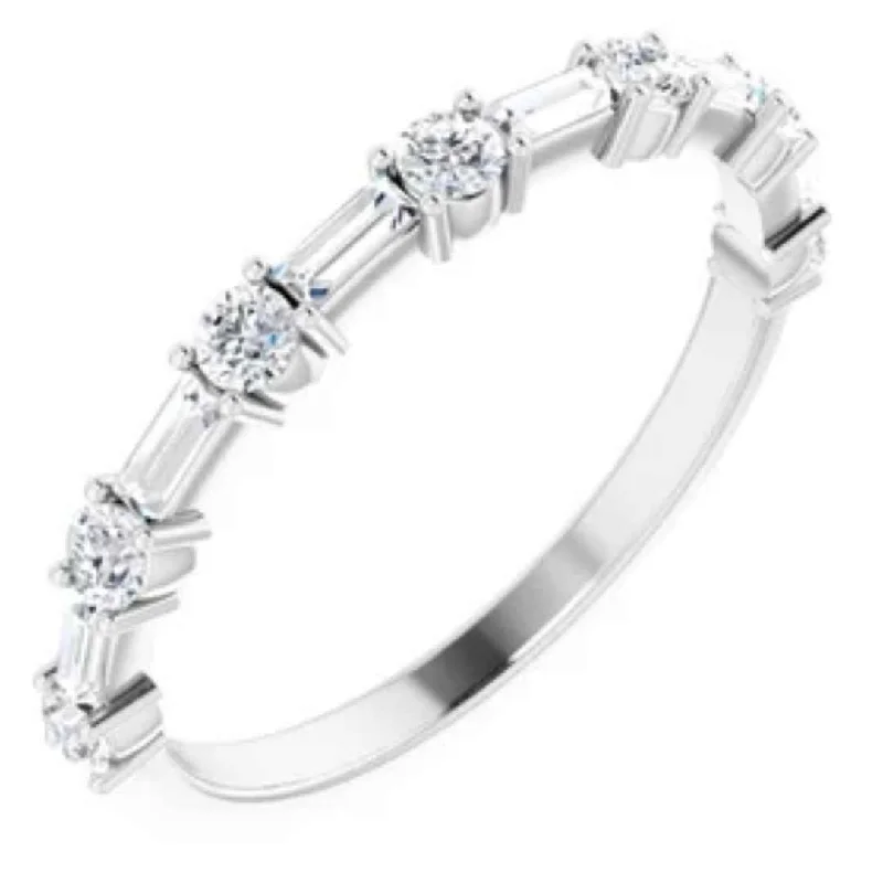 MARTHA | Women's Diamond Wedding Ring | Anniversary Band