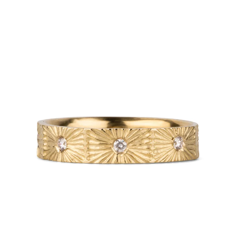 Nova Eternity Band in Yellow Gold