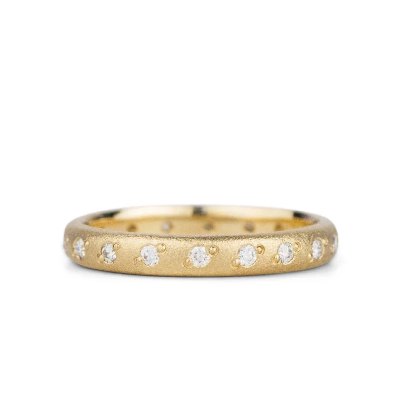 Sequoia Half Round Diamond Band