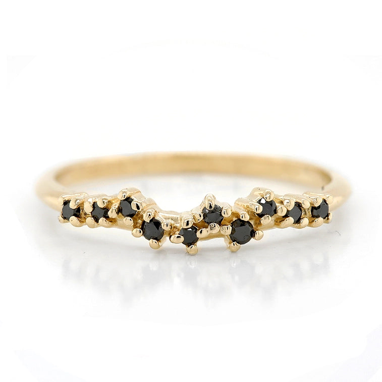 Sera ring II | black diamond