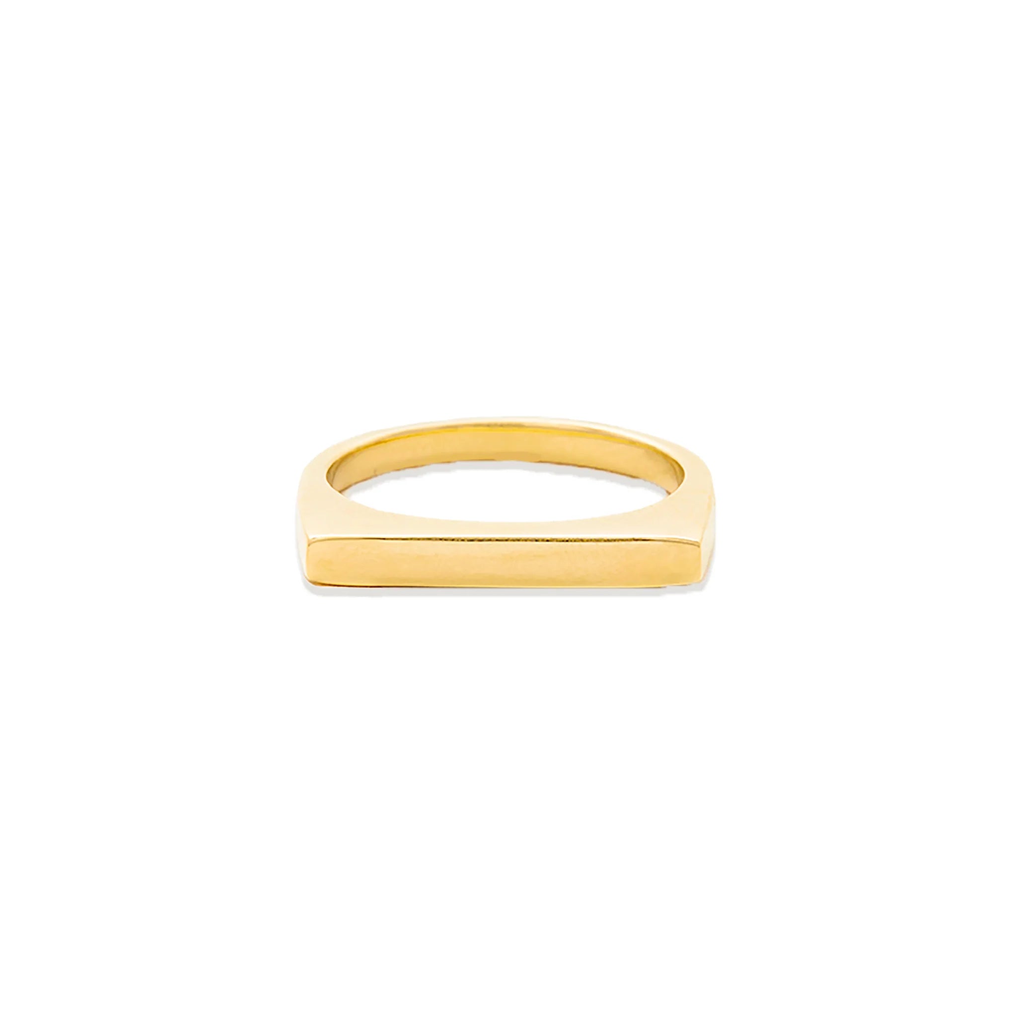 The Edge Straight Stacking Ring