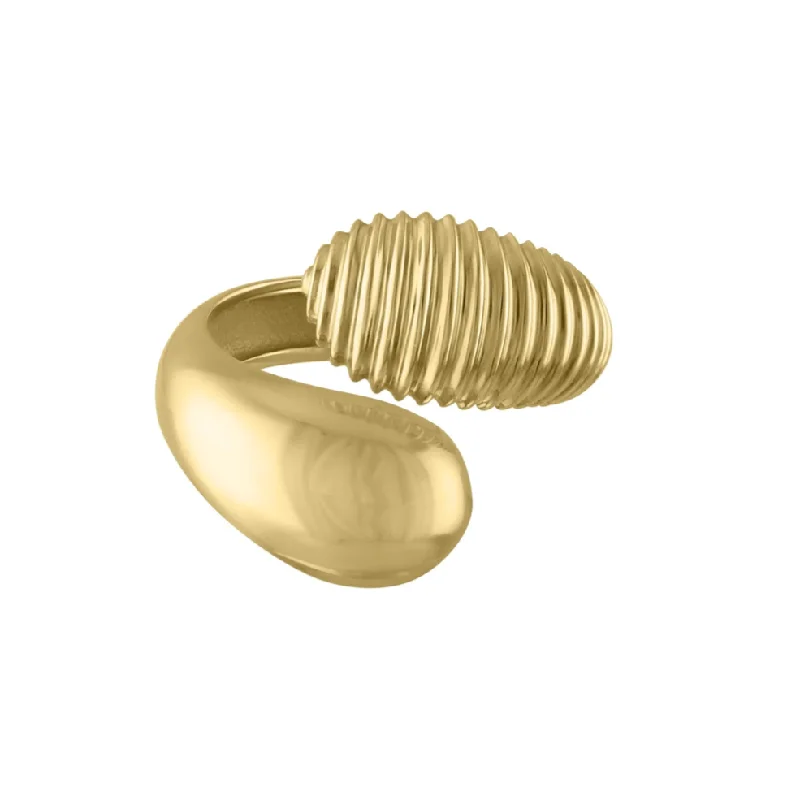 Tyson Fluted Twist Ring